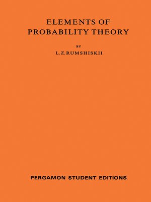 cover image of Elements of Probability Theory